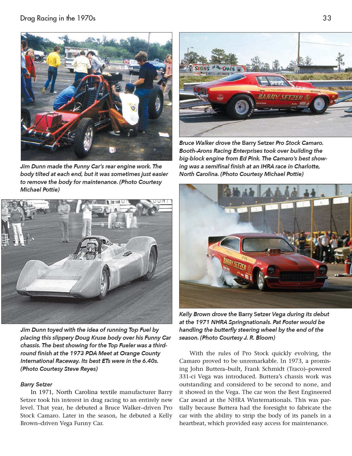 Drag Racing in the 1970s
