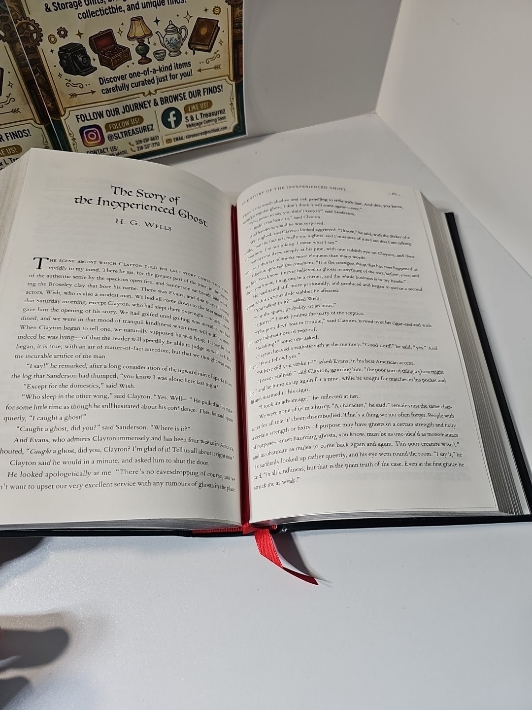 Classic Ghost Stories, Barnes & Noble, 2017, Bonded Leather, LNC, Silver Gilded