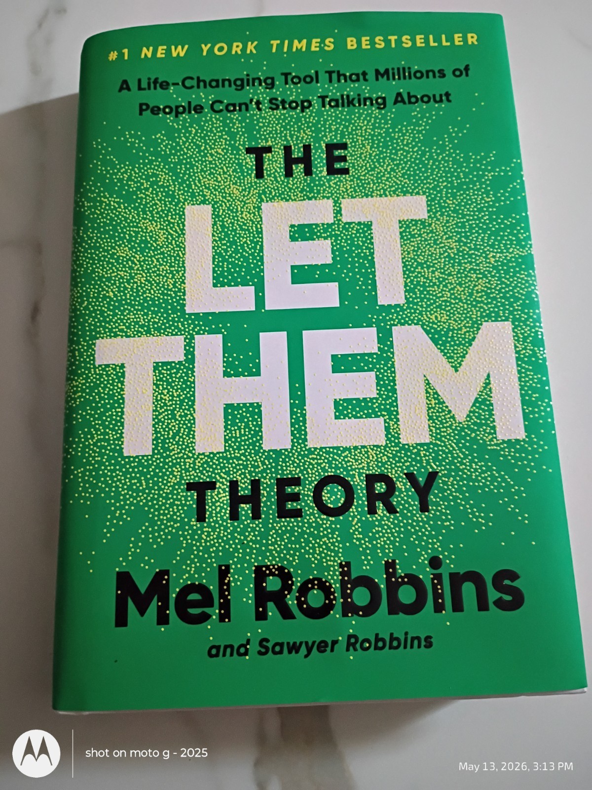 The Let Them Theory by Mel Robbins (First Edition) HARDCOVER