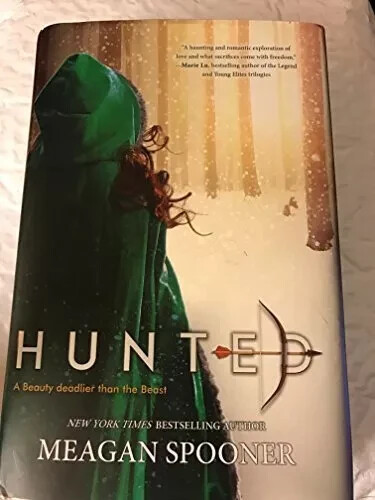 Hunted by Meagan Spooner Hardcover with Dust Jacket ~ New Copy Signed by Author