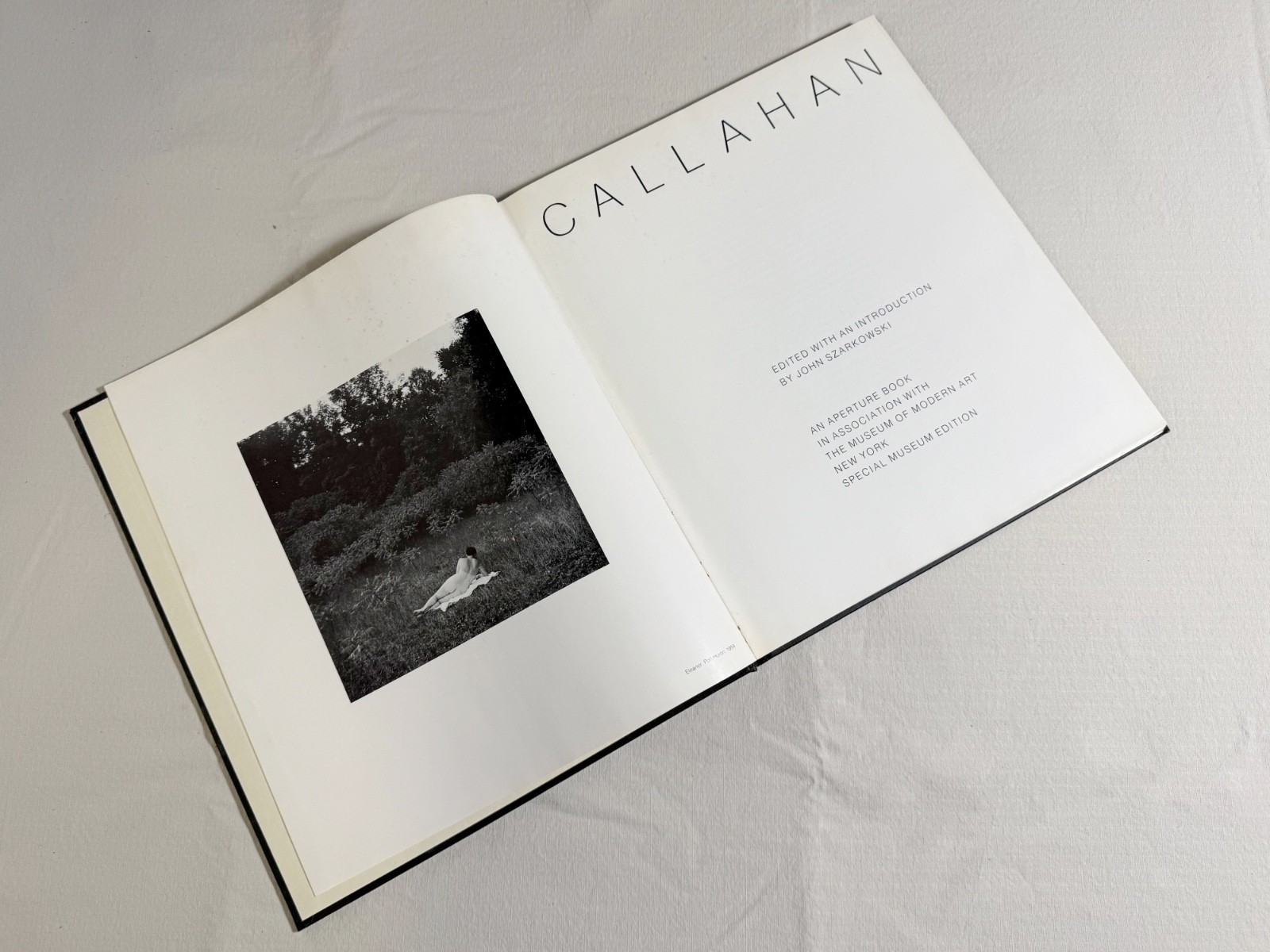 Callahan: Aperture Monograph- Intoduction John Szarkowski, Museum of Modern Art
