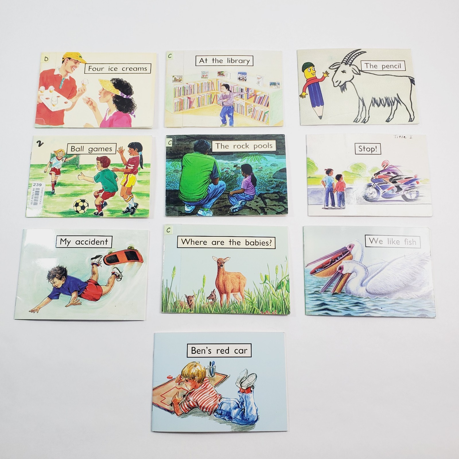 Lot of 10 Rigby PM Starters Two Early Readers Early Learning Homeschool