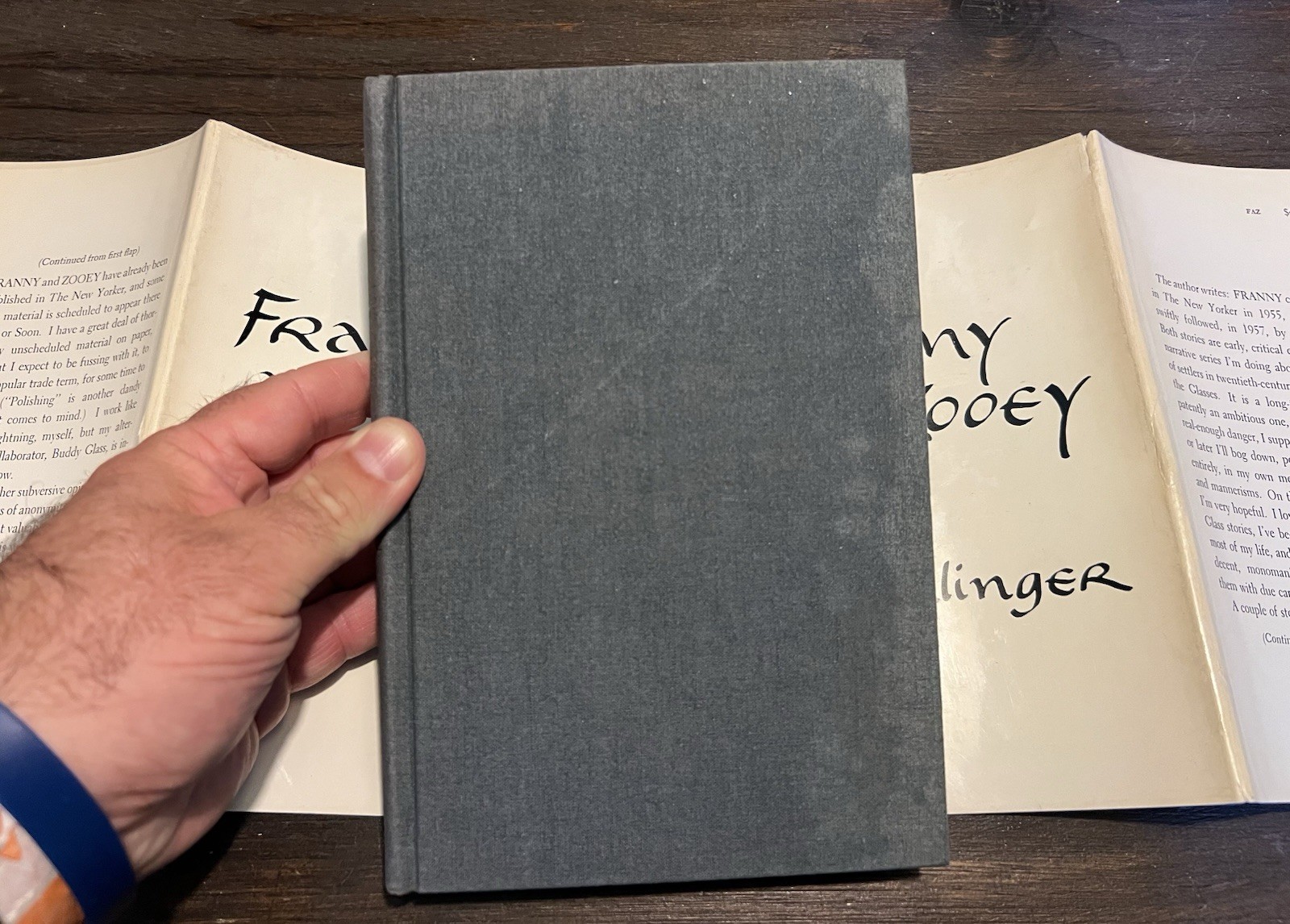 “Franny and Zooey” J D Salinger 1961 1st edition 3rd printing HCDJ $4.00 Classic