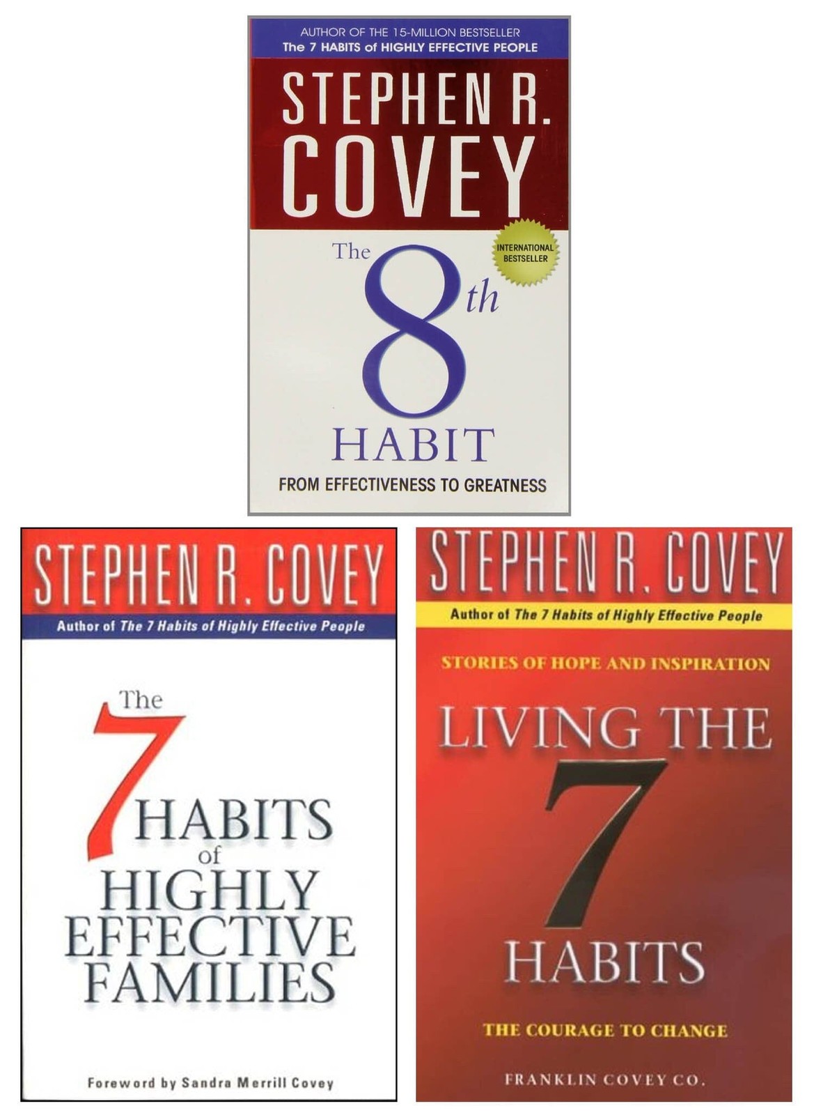 Stephen R. Covey 3 Books Collection Set – Non Fiction – Paperback