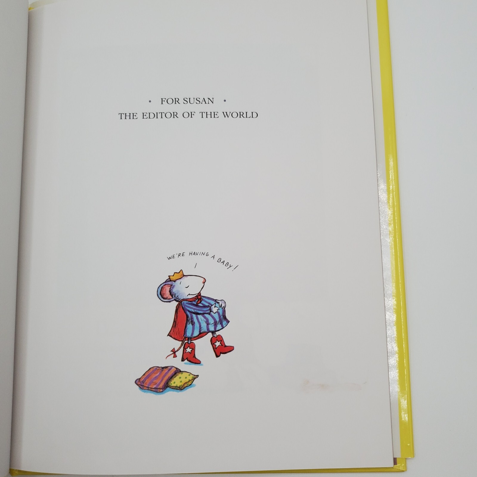 Signed w Art Kevin Henkes 1st Ed Book Julius The Baby of the World To Nancy EUC