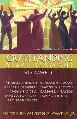 Outstanding Black Sermons; 3 – paperback, Milton E Owens, 0817009736