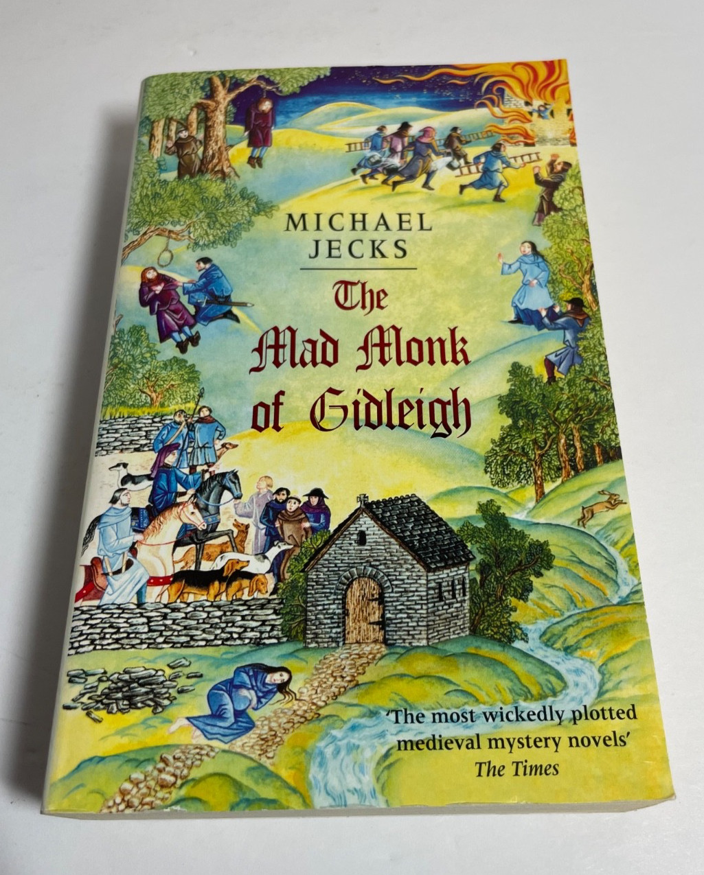 Knights Templar Myserty Michael Jecks 4 book lot PB