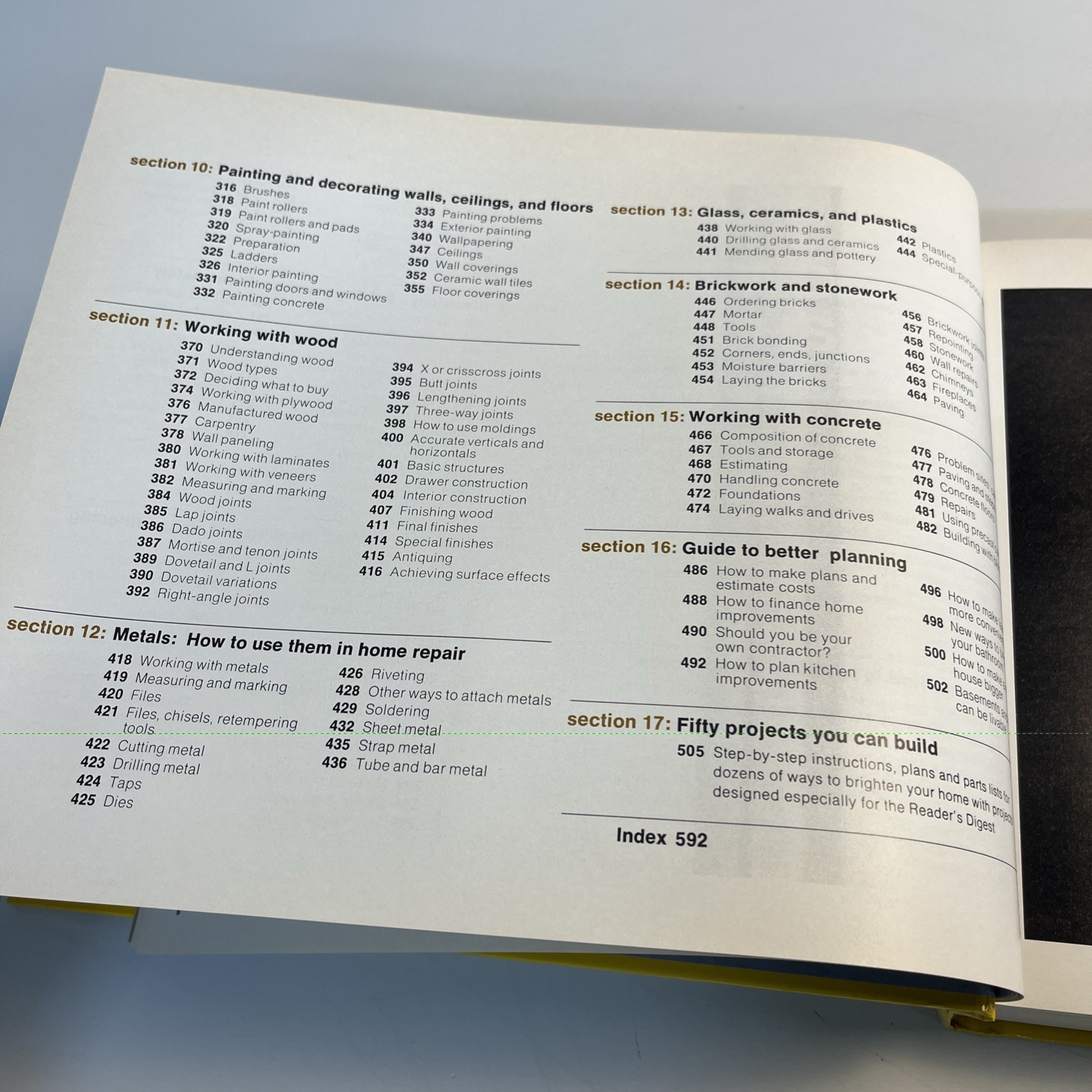 Vintage Readers Digest Complete Do It Yourself Manual 1988 Edition