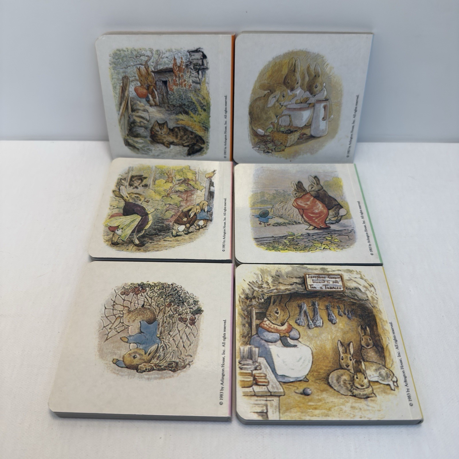 18 Miniature Books PETER RABBIT, BEATRIX POTTER, DISNEY, FAIRY TALES – Vintage