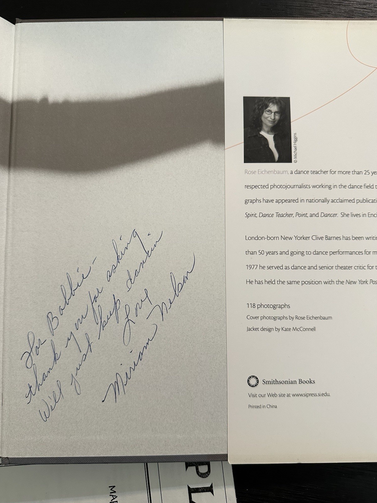 Super Unique Exciting Dance History Book Autographed