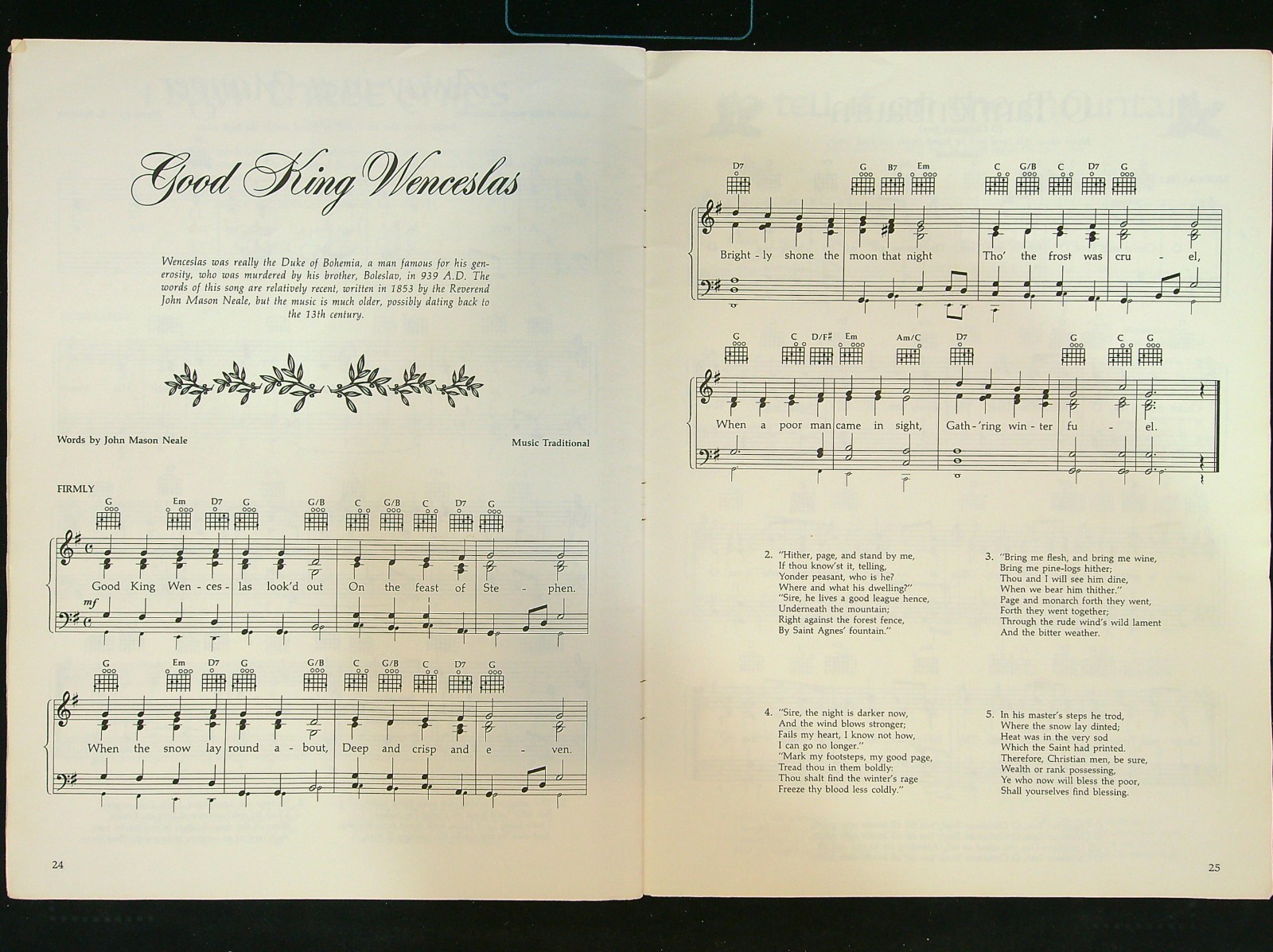 Vintage Reader’s Digest Best Loved Christmas Carols Music Songbook 1970 753a