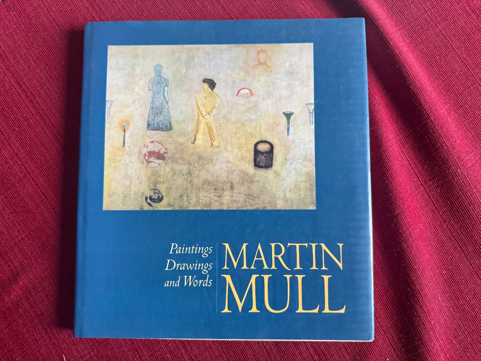 Martin Mull Paintings Drawings and Words Hardcover Art Book 1995 first printing