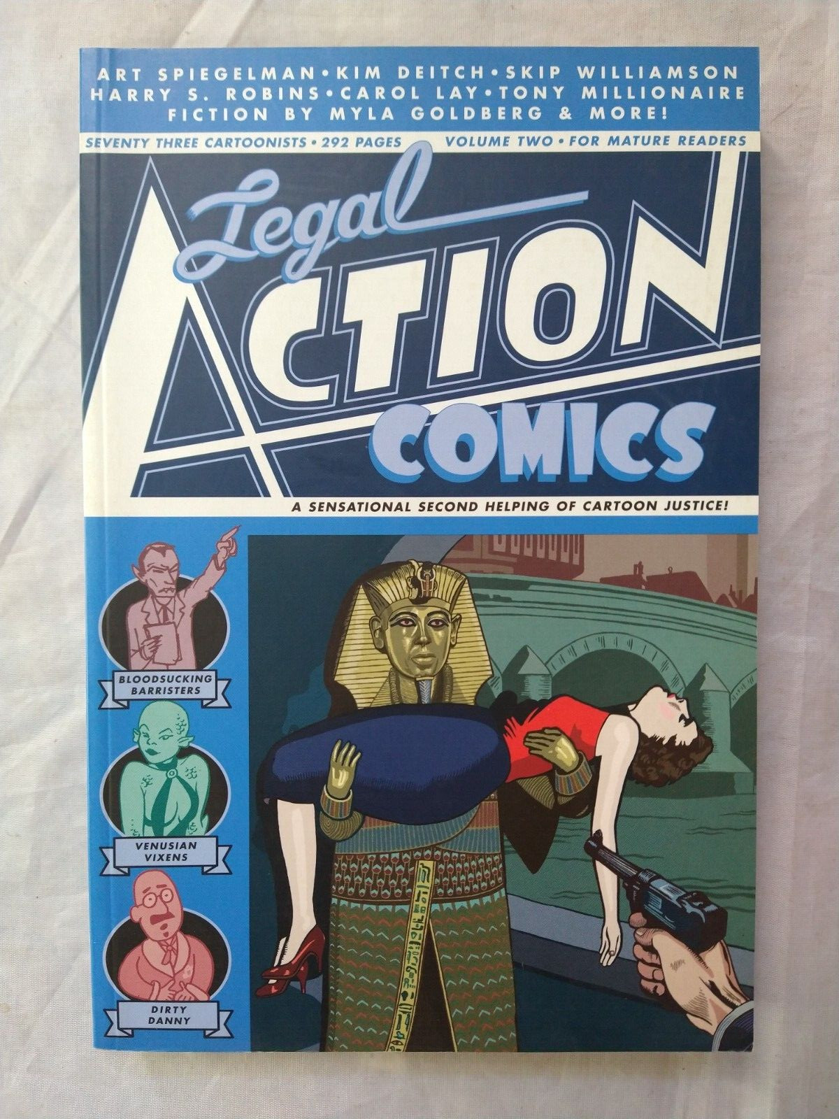 Legal Action Comics Volume 2 Paperback Danny Hellman
