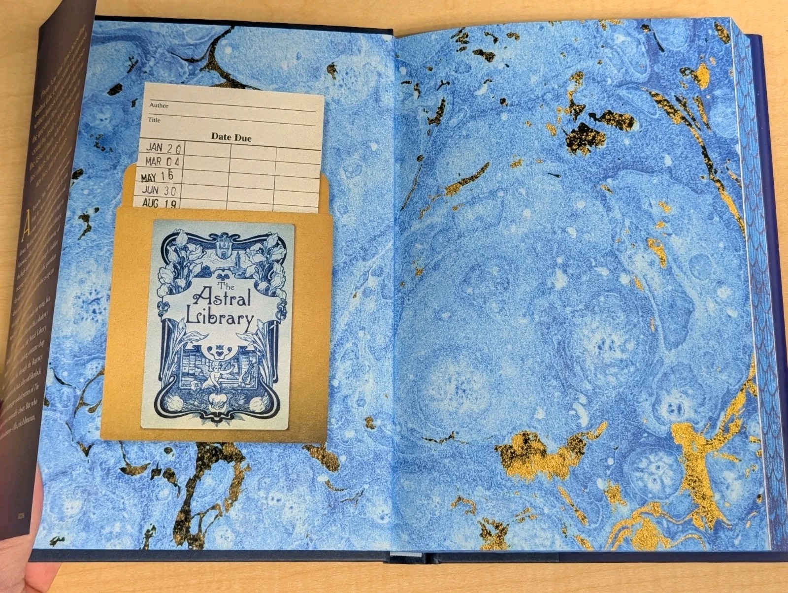 🌌Kate Quinn THE ASTRAL LIBRARY Signed Deluxe Limited Edition Sprayed Edges