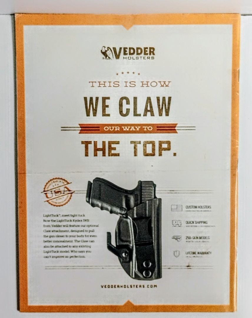 Guns Magazine August 2018 Issue 458 HAMR Wilson Combat AR Auger Combat Rifle