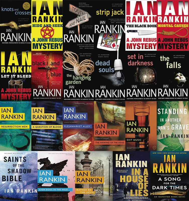 Complete Set Series – Lot of 24 Inspector Rebus Mystery books by Ian Rankin