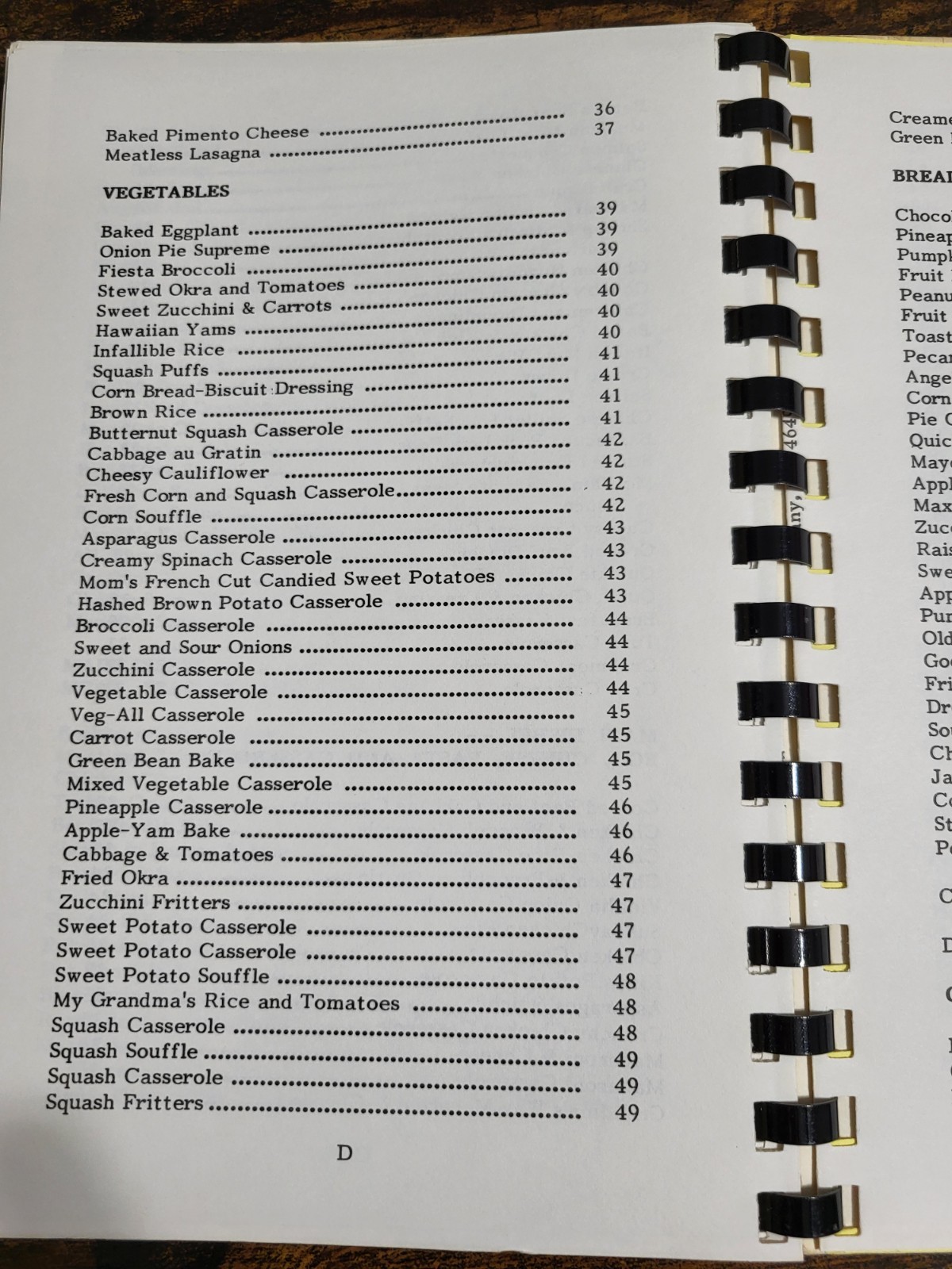 Cookbook Spiral Avalon United Methodist Church Albany Georgia recipe book 1985