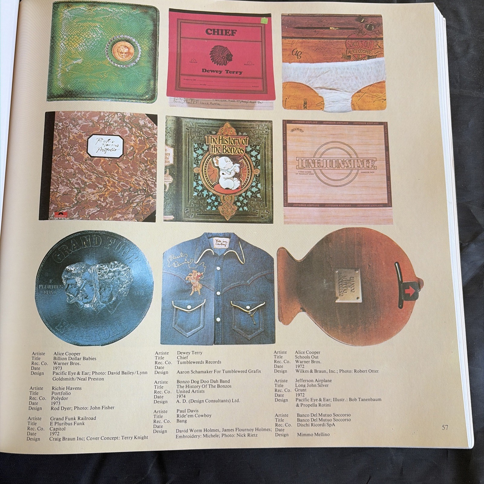 Ultimate Album Cover 1987 First Prentice Hall Press Edition VTG by Roger Dean