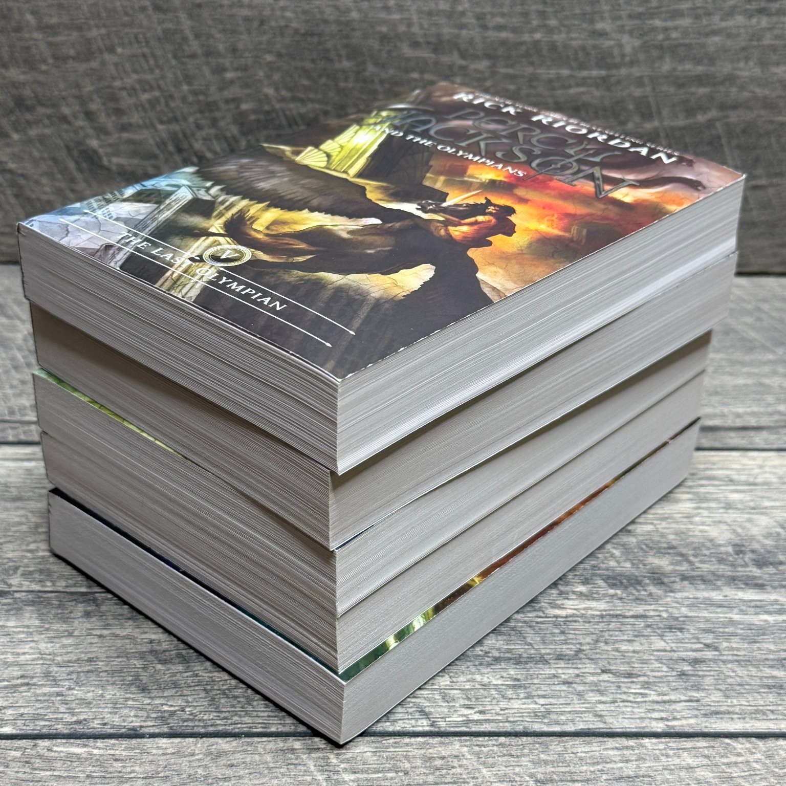 Percy Jackson & The Olympians Complete Series Rick Riordan Paperback Box Set 1-5