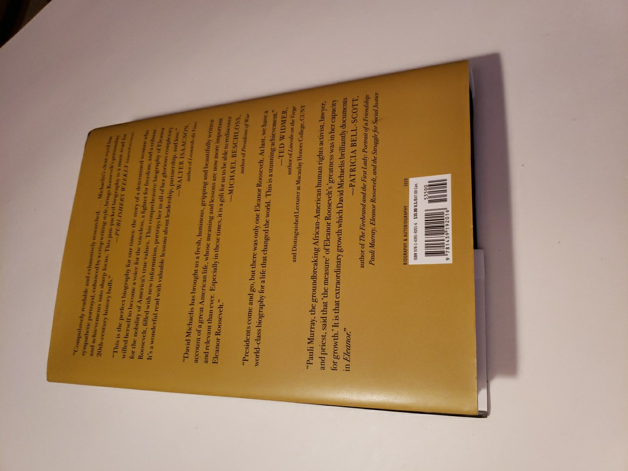 Eleanor Roosevelt by David Michaelis (2020, Hardcover) First Ladies Biography