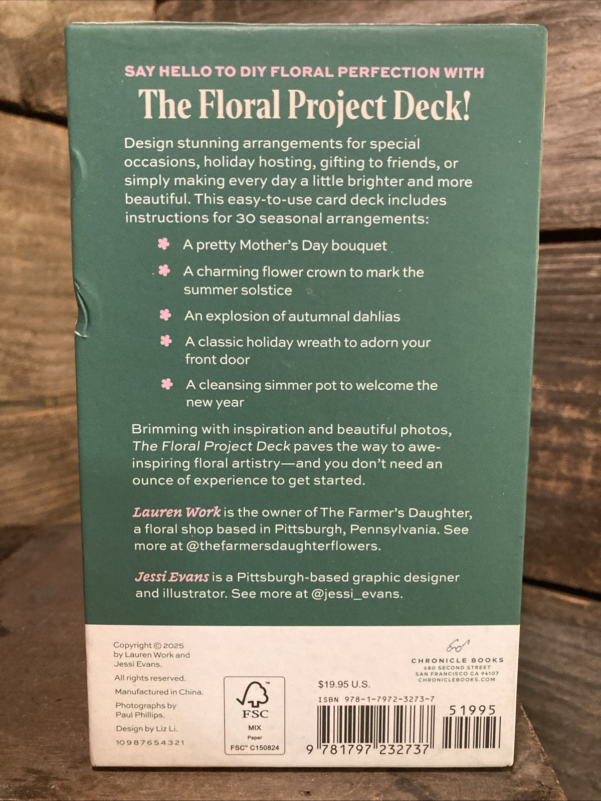 The Floral Project Deck: 30 DIY Bouquets, Arrangements, Wreaths – Instr. Cards