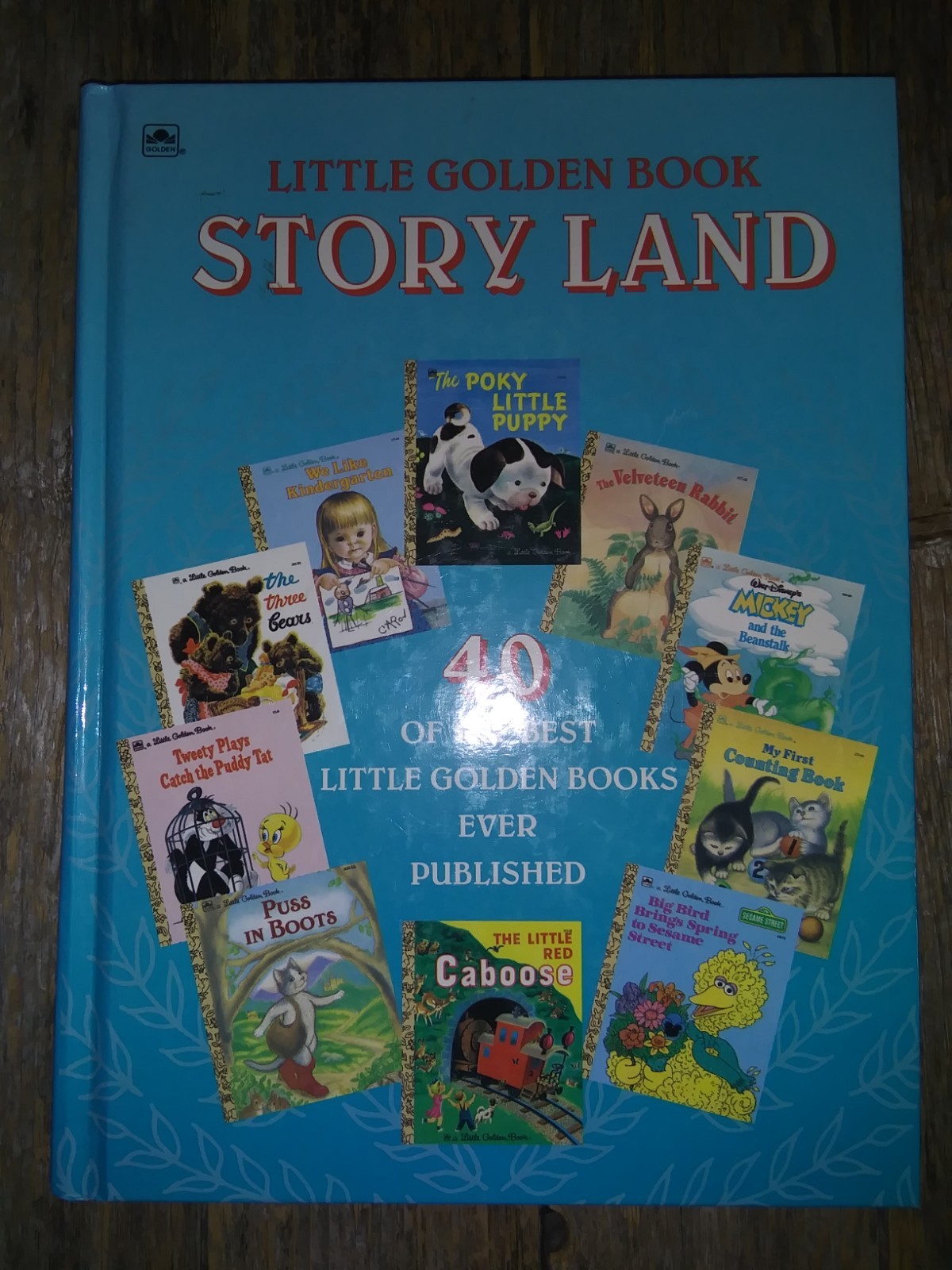 Little Golden Book Story Land 40 Best Stories Childrens Kids Hardcover 256 Pages