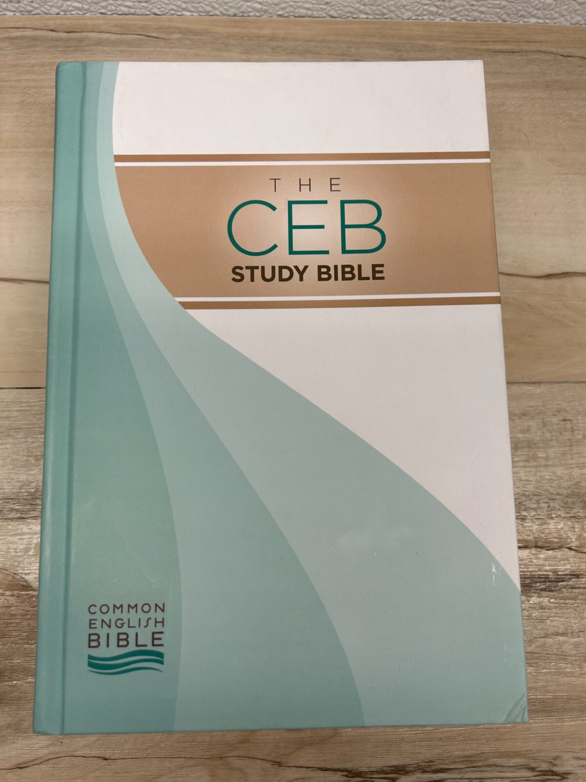 2013 The Common English Study Bible Hard Cover Luxury Edition With 21 Color Maps