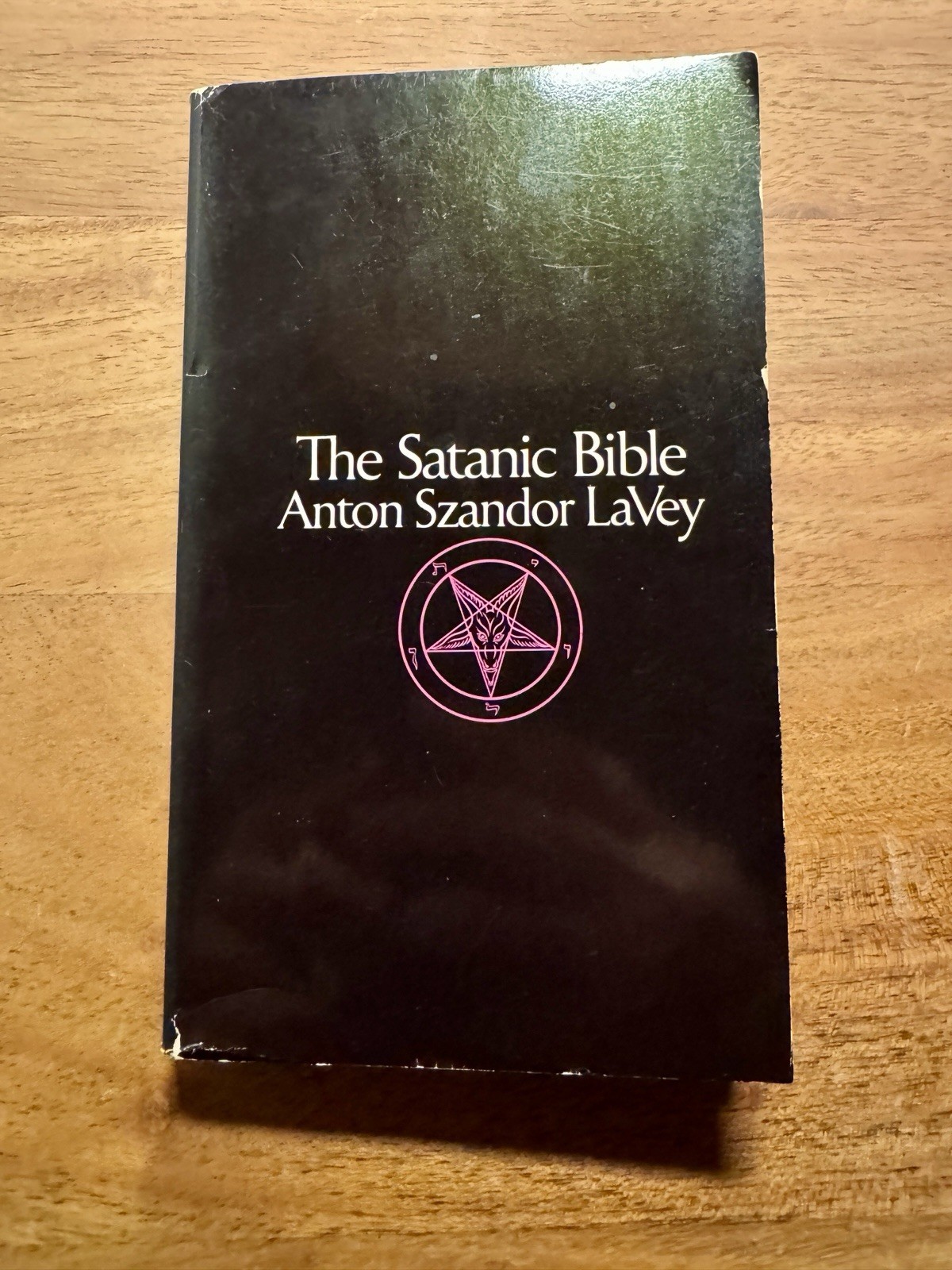 The Satanic Bible by Anton Szandor LaVey – Avon Books ISBN 0-380-01539-0
