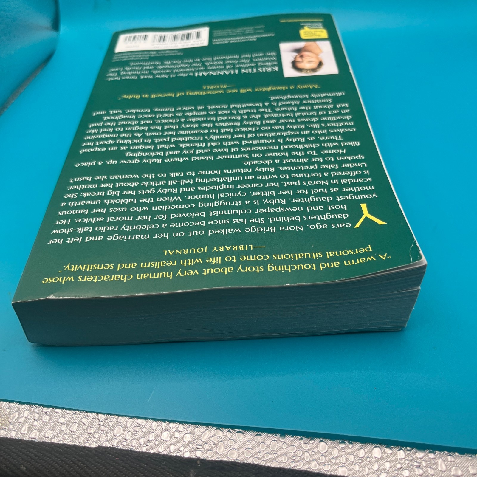 Summer Island: A Novel Teal/Turquoise Green Kristin Hannah PB