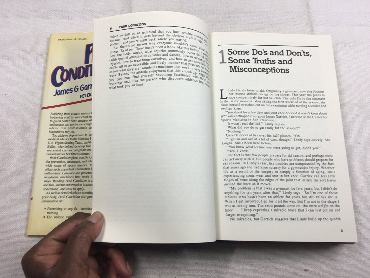 Peak Condition Garrick Radetsky 1986 Sports Injuries Fitness Crown