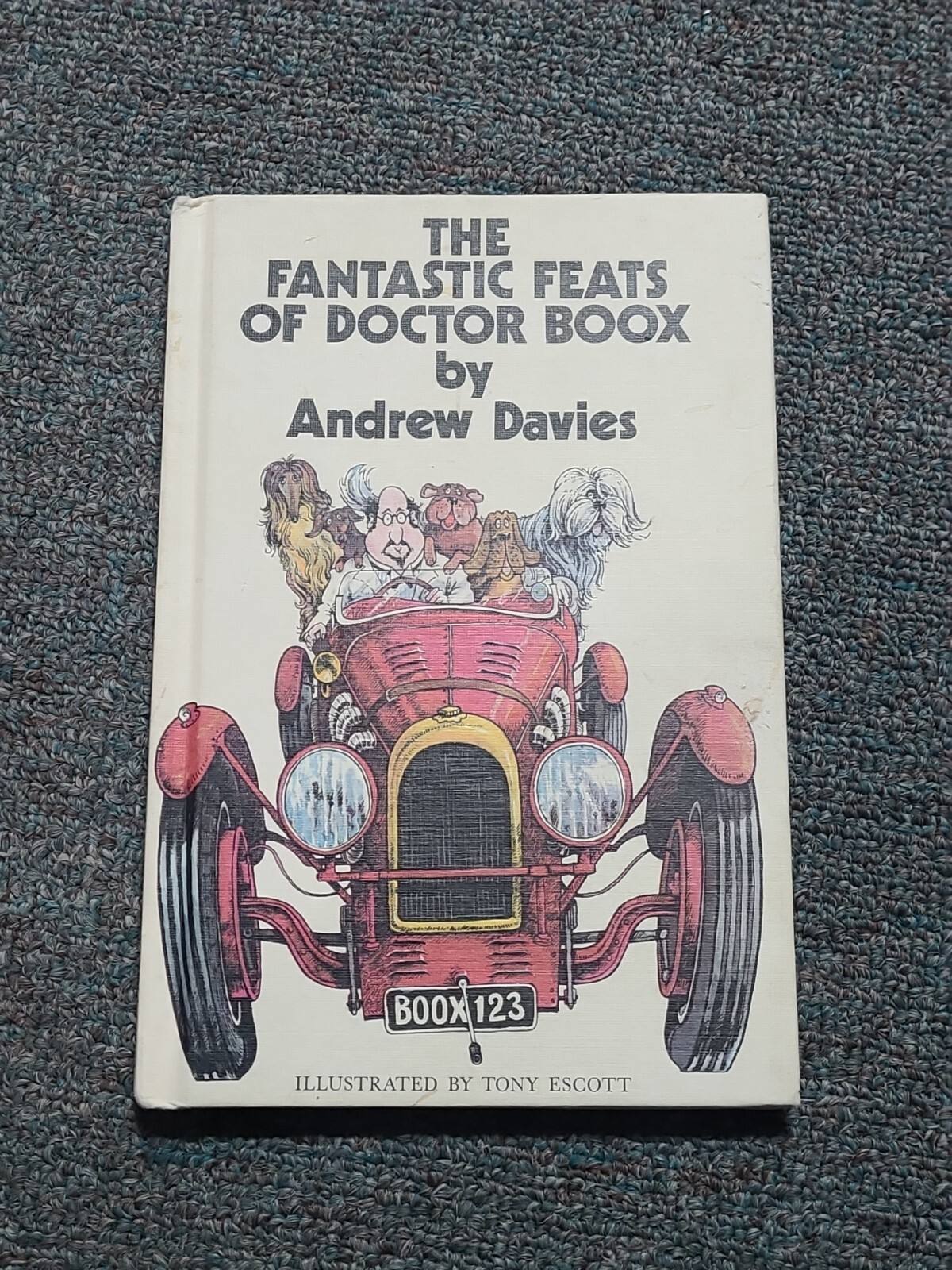 The Fantastic Feats of Doctor Boox by Andrew Davies (1973, HC) 1st printing sh1