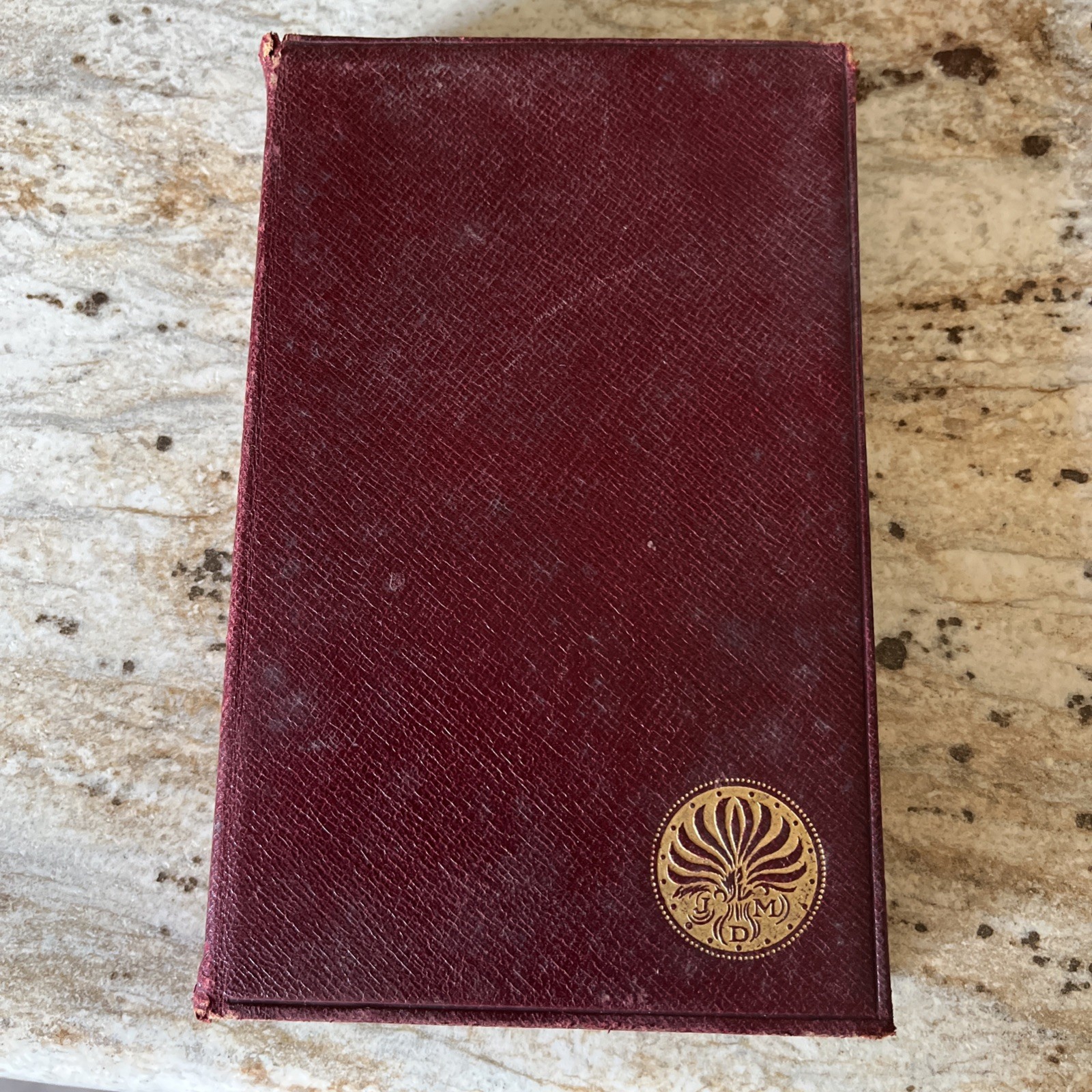 Antique Book Goethe’s Faust Parts I & II 1919 Red Leather Printed Great Britain