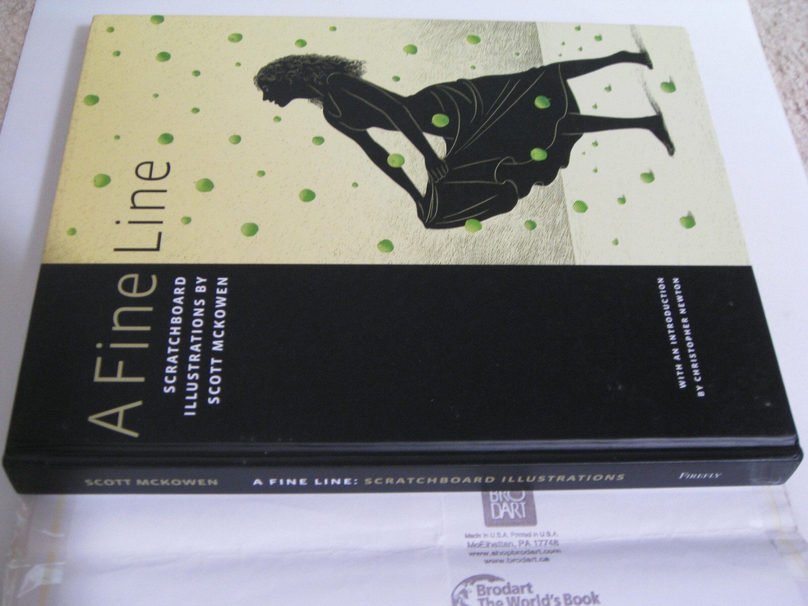 Fine Line; Scratchboard Illustrations Scott McKowen US HC 1st SOLID DJ protected