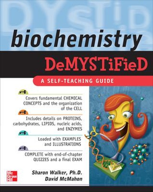 Biochemistry Demystified Paperback Sharon, McMahon, David Walker