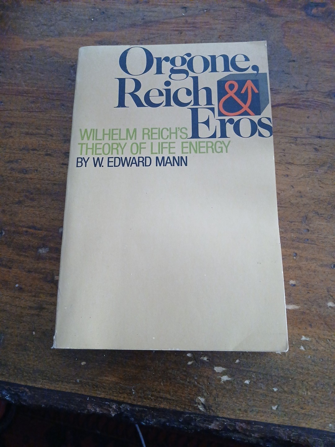 Orgone Reich and Eros Theory Of Life Energy Touchstone Books Paperback
