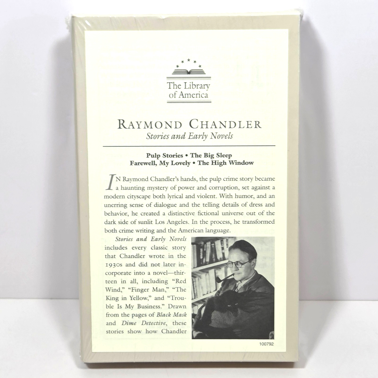 SEALED Raymond Chandler Stories Early Novels Library of America HC Slipcase 79