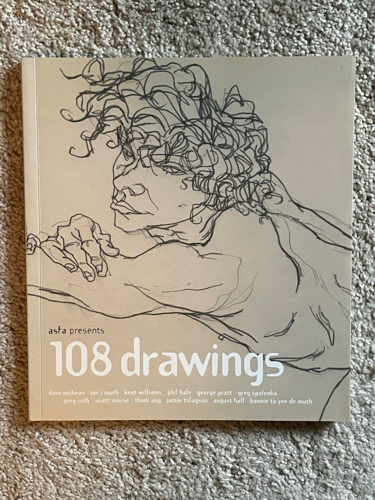 Allen Spiegel (ASFA) – 108 Drawings – Dave McKean Muth Kent Williams Phil Hale +