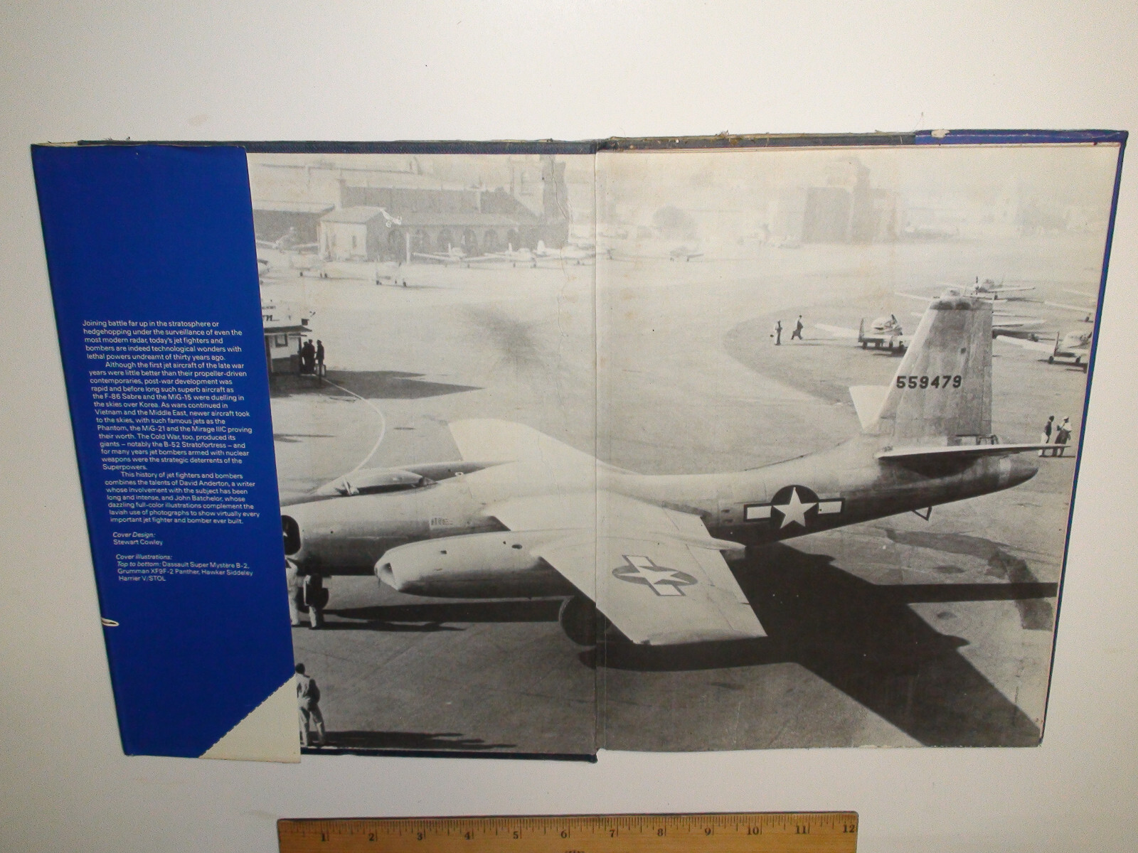 Jet Fighters & Bombers 1976 HC – David A. Anderton w/ slip cover 127 pages