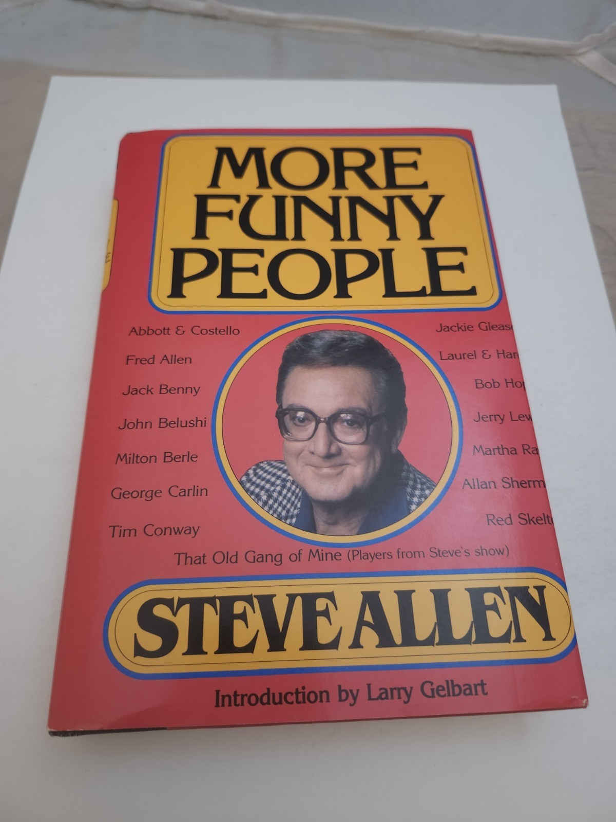 More Funny People Hardcover Steve Allen HCDJ SIGNED