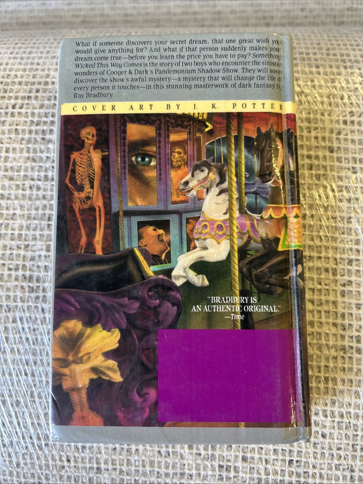 Something Wicked This Way Comes Hardcover Book by Ray D Bradbury