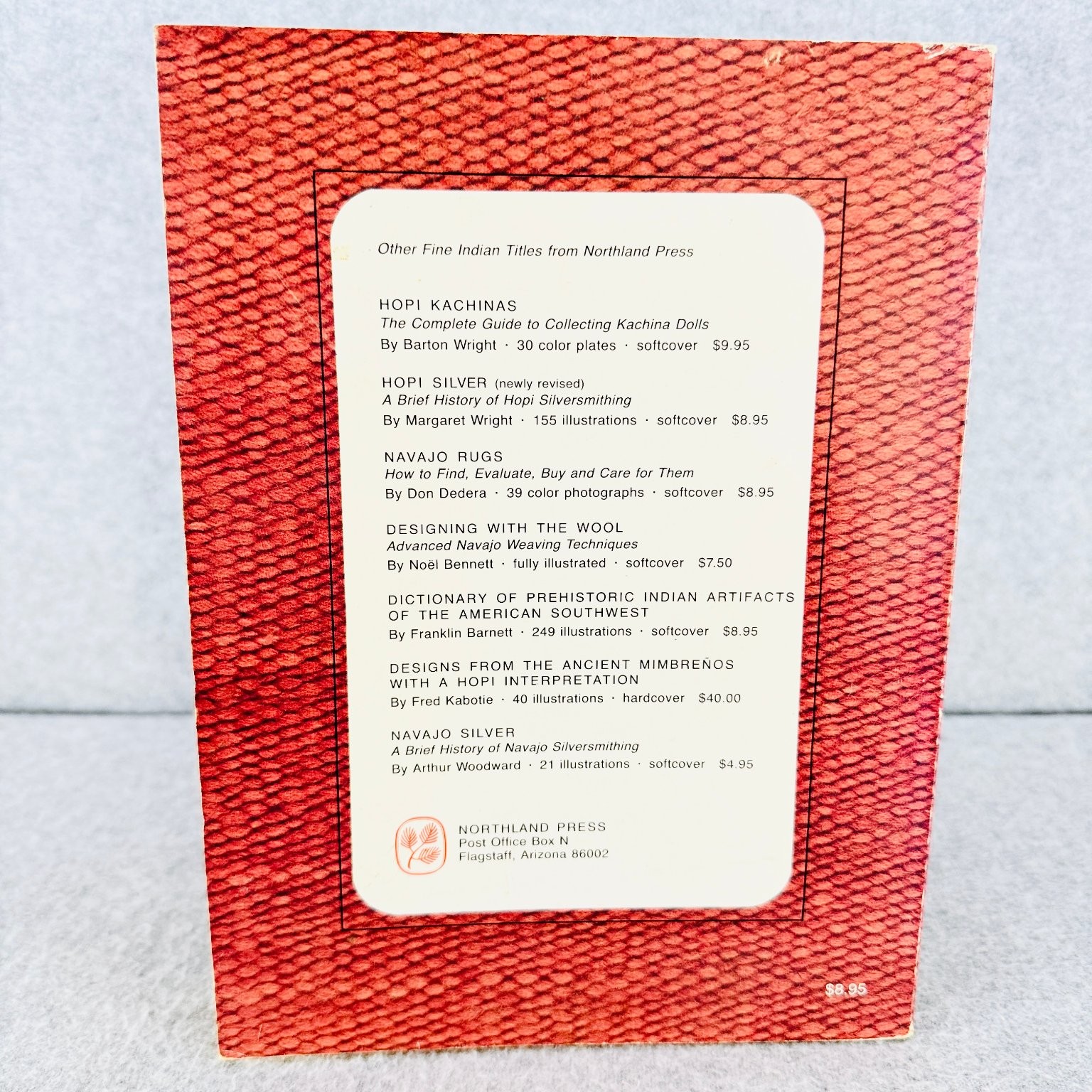 Working with the Wool by Bennett and Bighorse 1983 Navajo Rug Weaving Book
