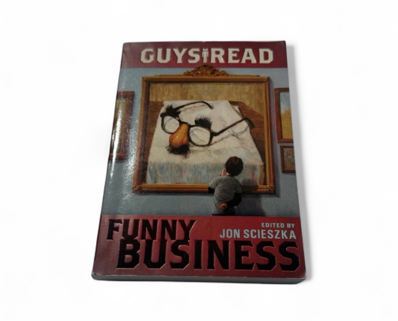 Guys Read: Funny Business – Scieszka, Jon – VERY GOOD FAST FREE Shipping