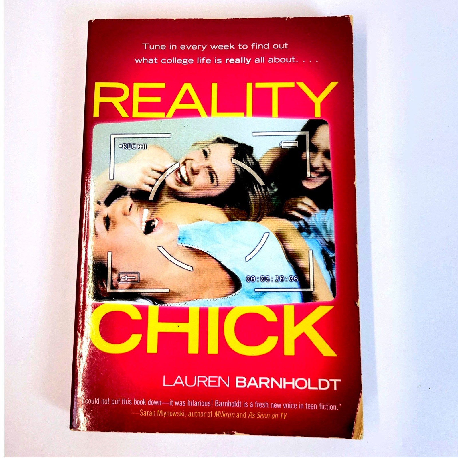 Lauren Barnholdt Reality Chick Book YA Paperback Pink 2006 Simon Pulse Fiction