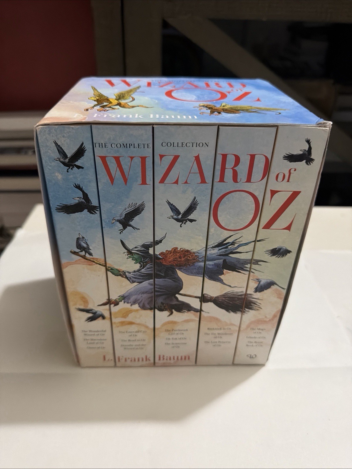 The Wizard of Oz Complete Collection L Frank Baum 15 Books Box Set Hardcover