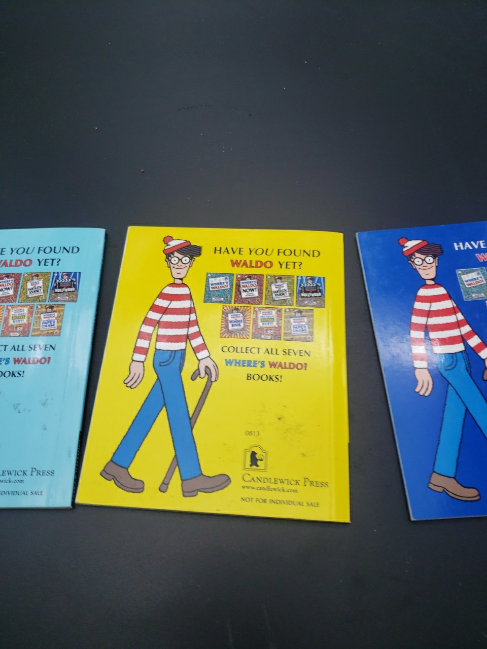 Where’s Waldo Papperback 1 ,3,4