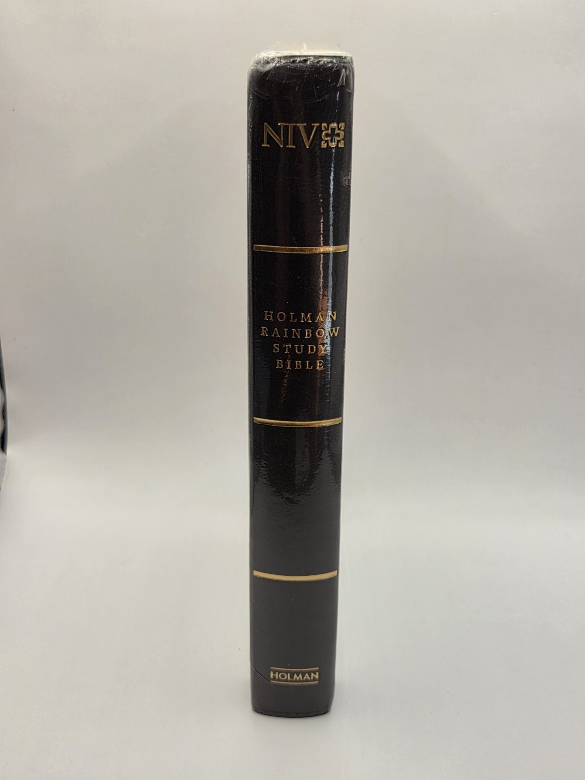 Holman Rainbow Study Bible NIV Edition Brown Black Leather Touch New Sealed Rare