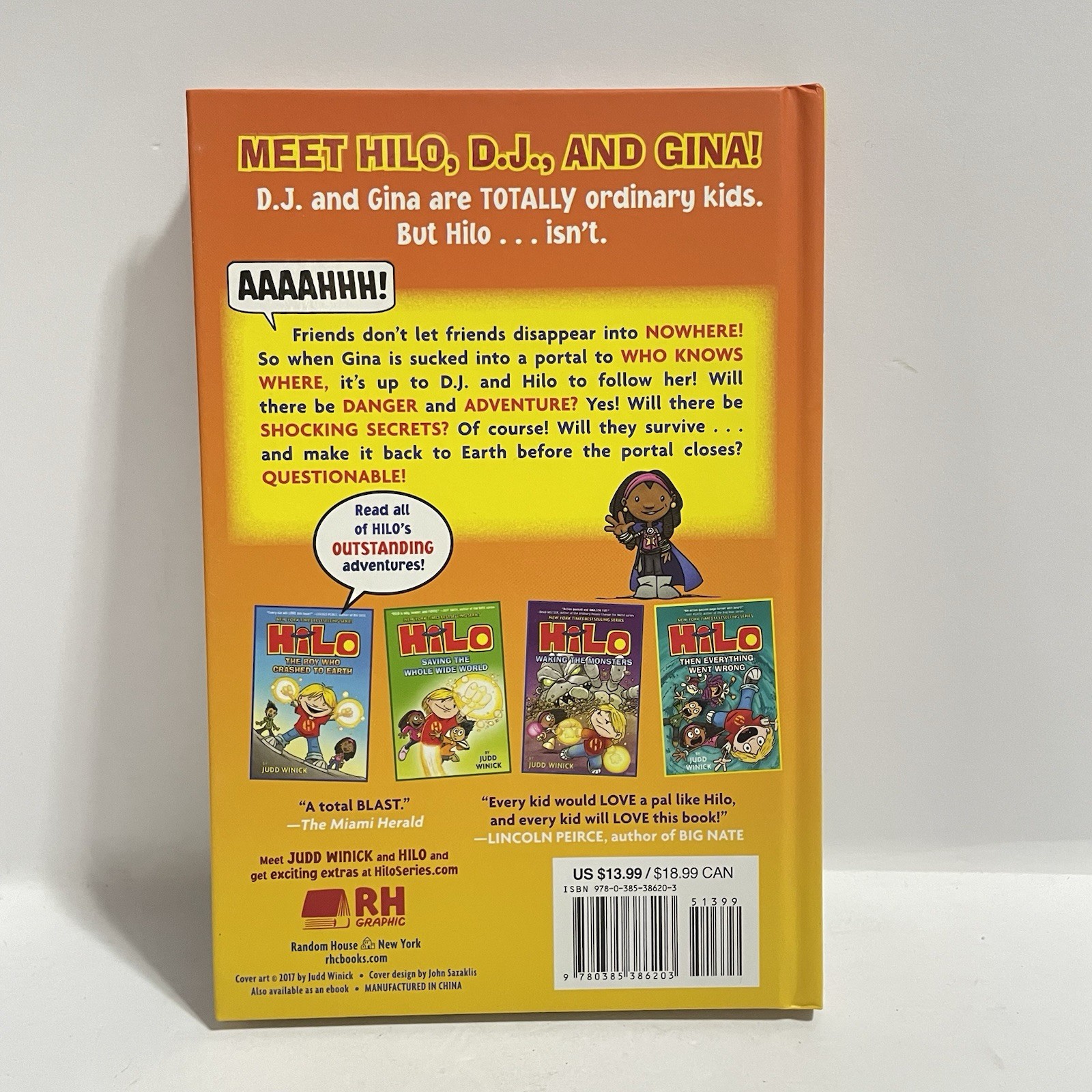 Hilo The Great Big Box Set Books 1-6 Hardcover Graphic Novel Judd Winick Comic