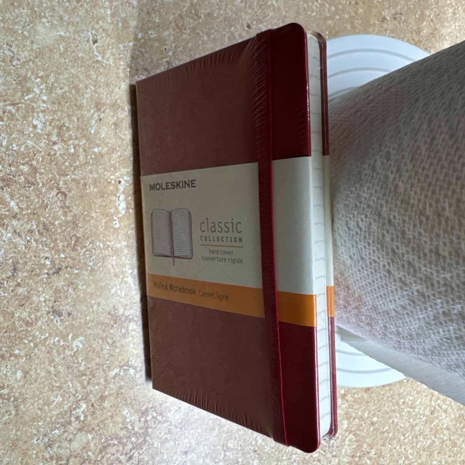 Moleskine Ruled Notebook, Hard Cover, 3.5″ x 5.5″ 192 Lined Pages Red