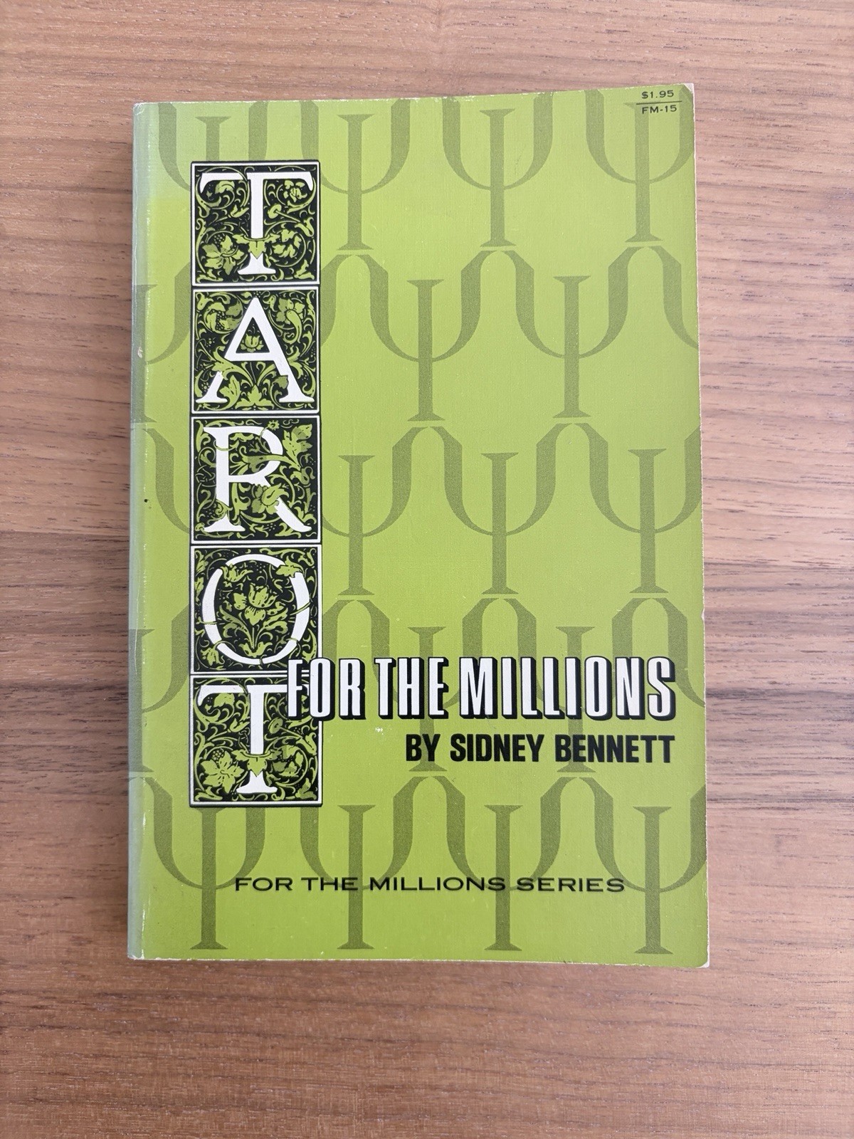 Vintage Tarot for the Millions Sidney Bennett 1967 1st Printing