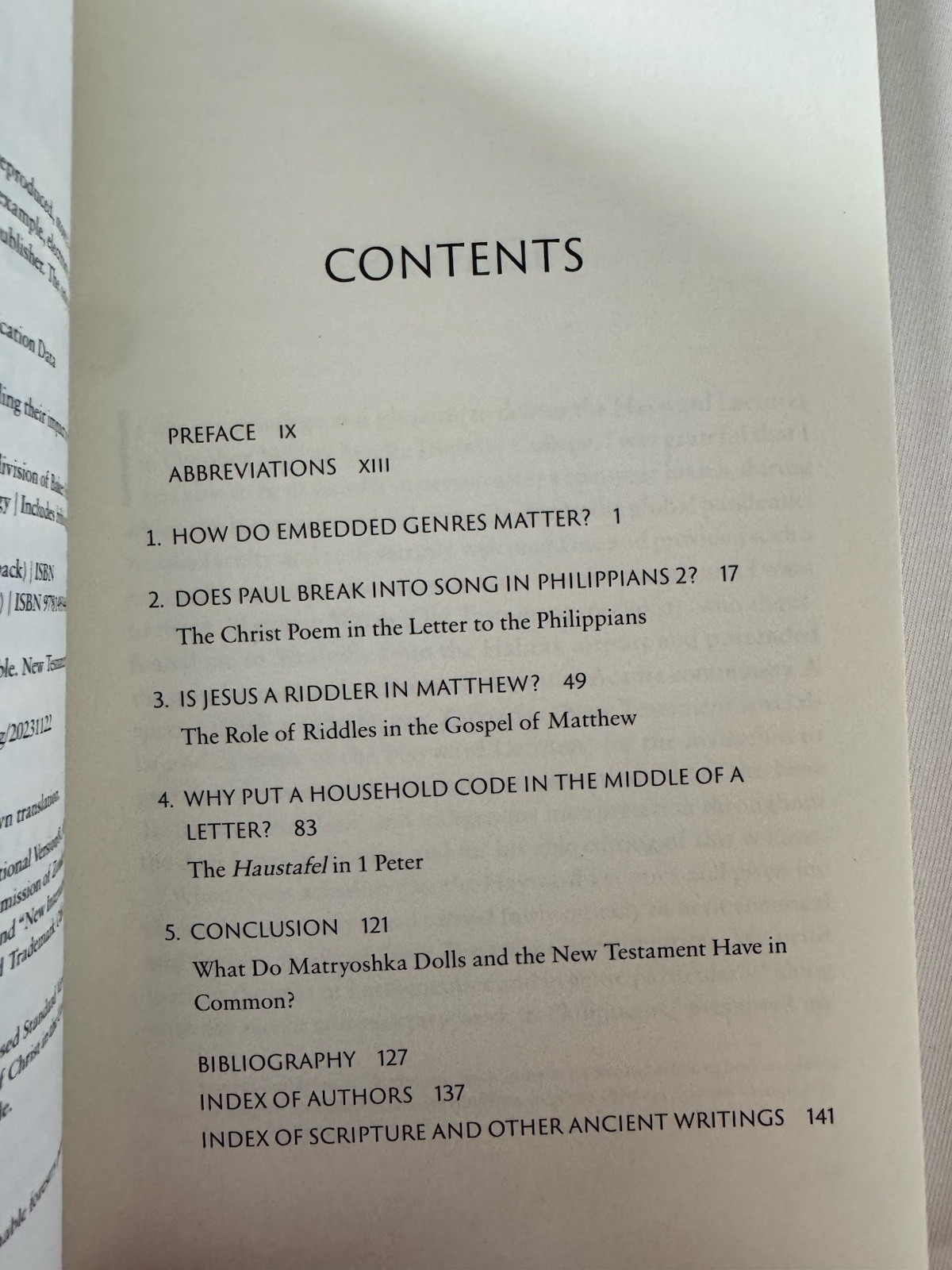 Baker Academic Embedded Genres in the New Testament PB Brown 2023